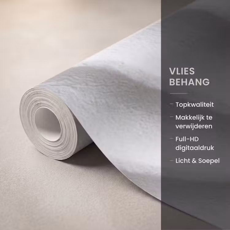 Behang - Schelp - Spiraal - Wit — 3