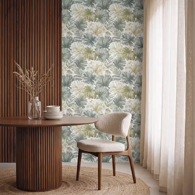 Behang - Bladeren - Botanisch - Groen — 4