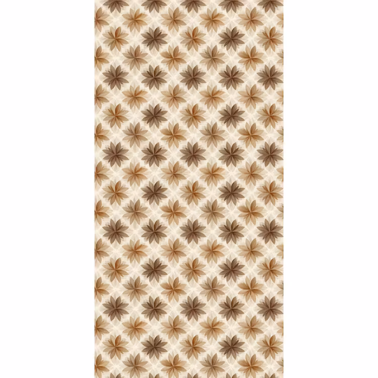 Behang - Geografisch - Patroon - Bruin — 2