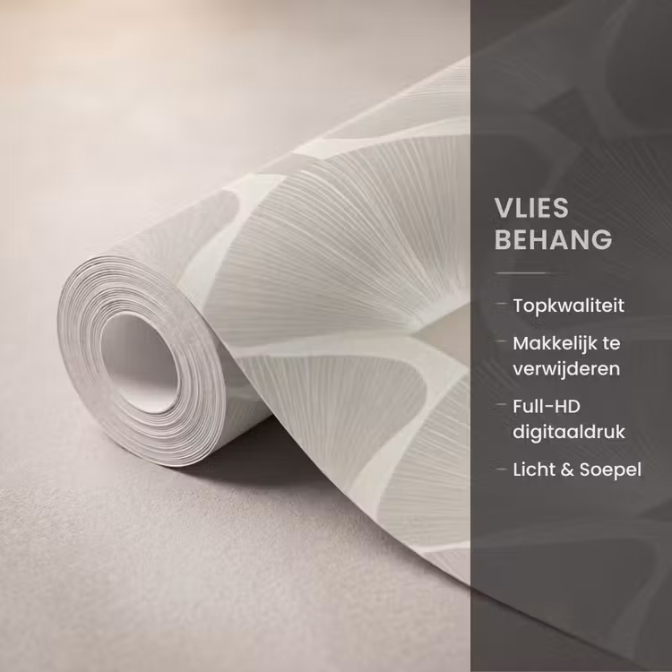 Behang - Paneel - Ginkgo - Zand — 3