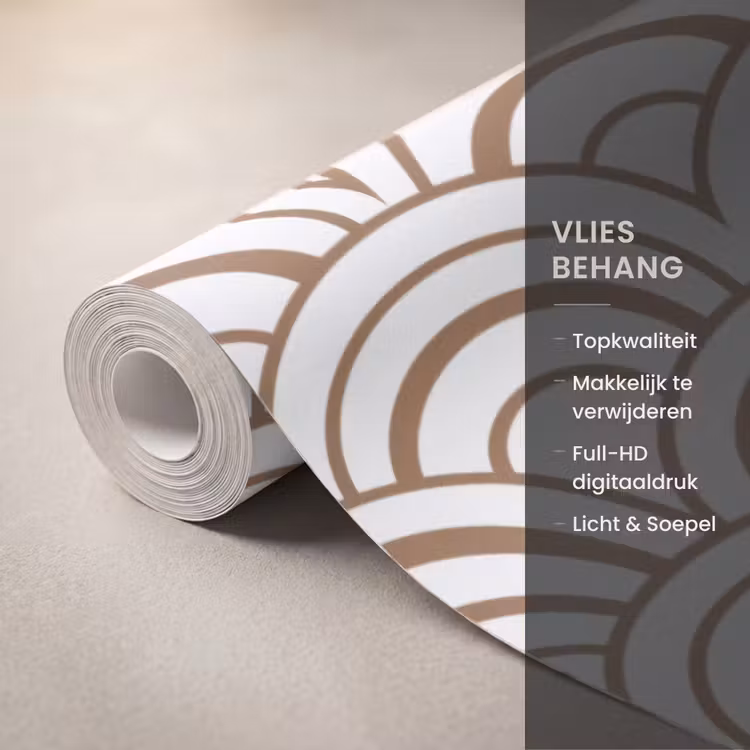 Behang - Klassiek - Motief - Terracotta — 3