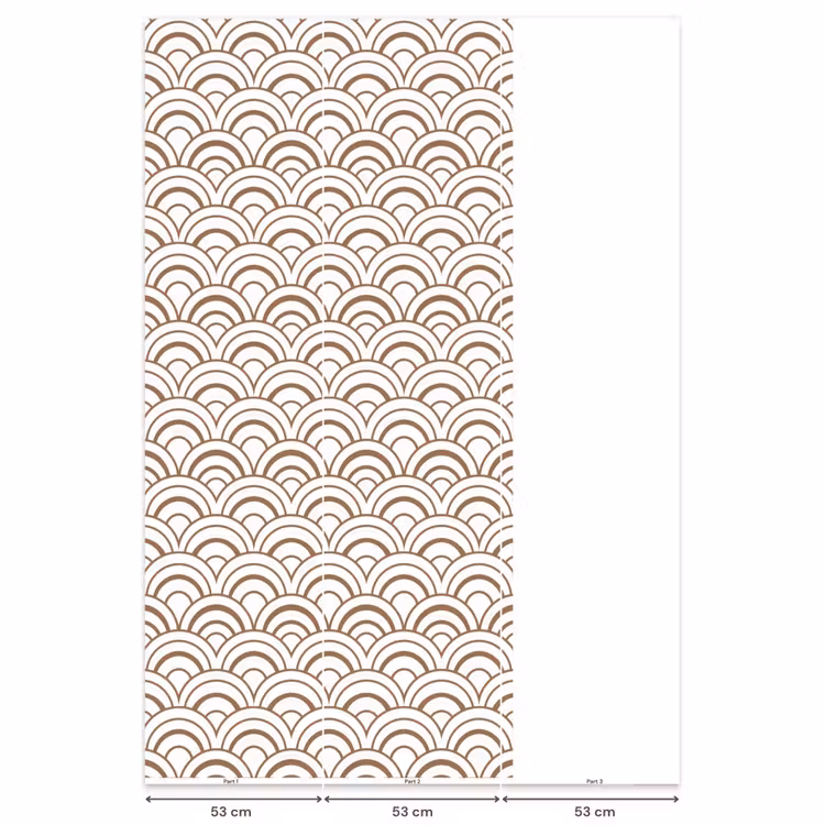 Behang - Klassiek - Motief - Terracotta — 6