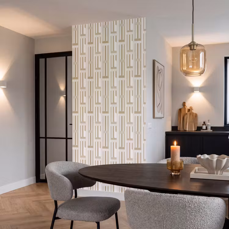 Behang - Modern - Geometrisch - Beige β 5