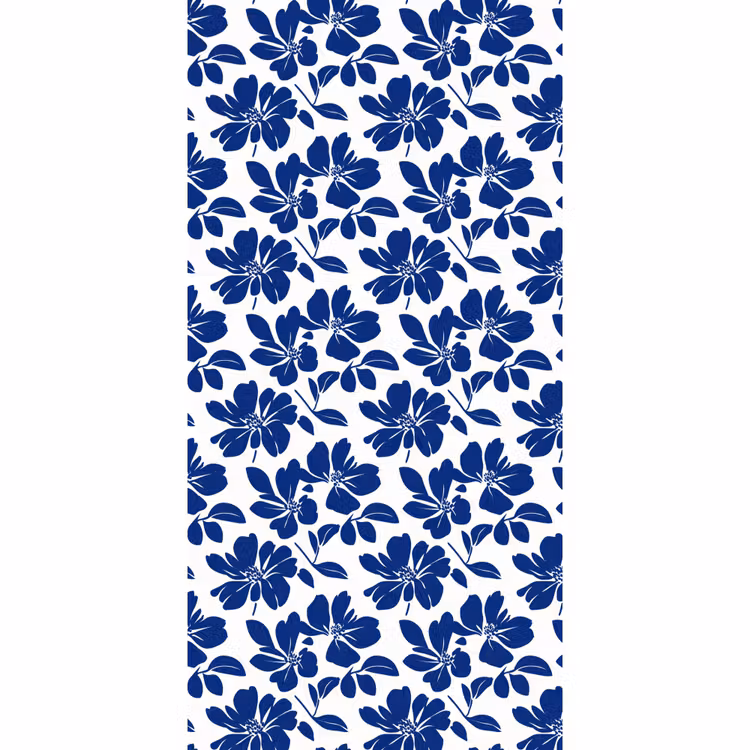 Behang - Floraal - Modern - Blauw — 2