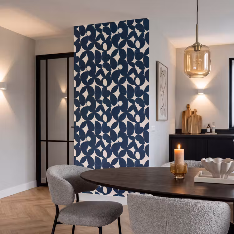 Behang - Modern - Geometrisch - Blauw — 5