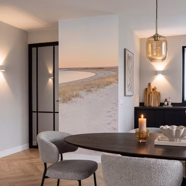 Behang - Kustlijn - Horizon - Hek — 5
