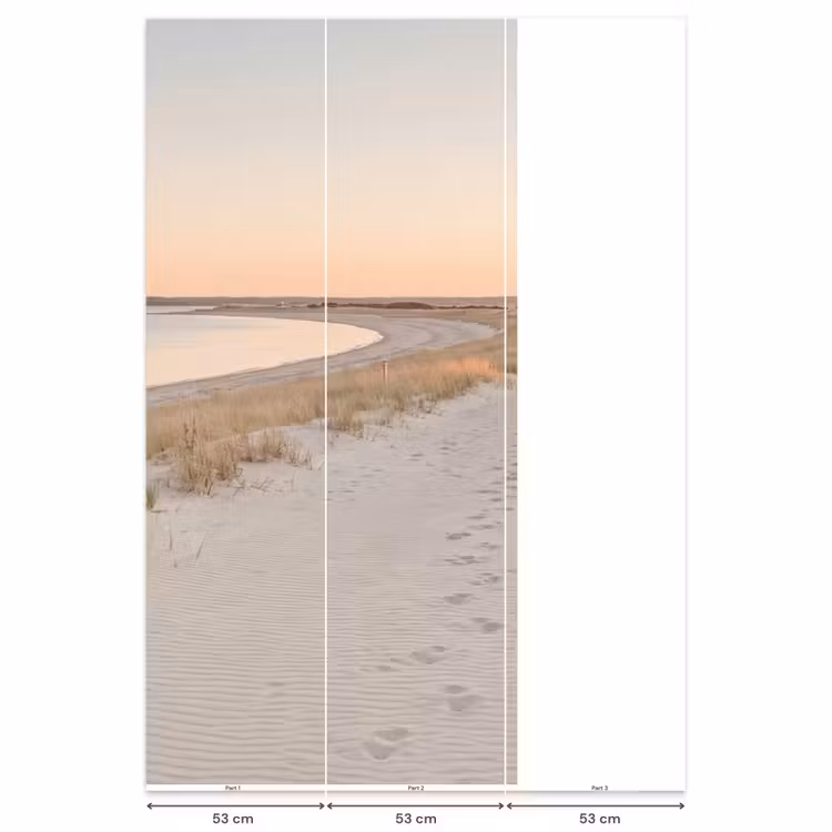 Behang - Kustlijn - Horizon - Hek — 6