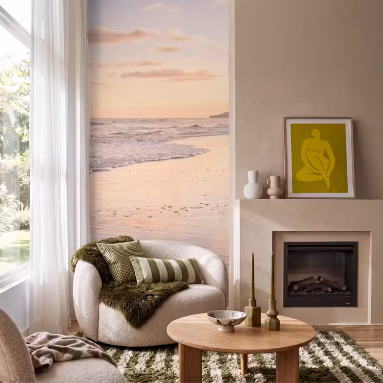 Behang - Strand - Branding - Wolken — 1
