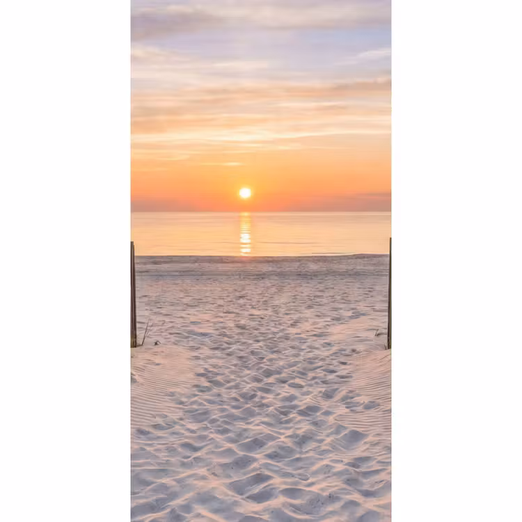 Behang - Zonsondergang - Strand - Zand — 2