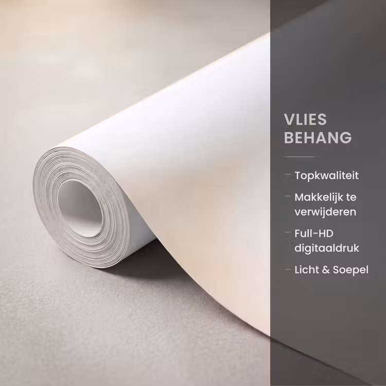 Behang - Hazestaartgras - Wit - Zonlicht — 3