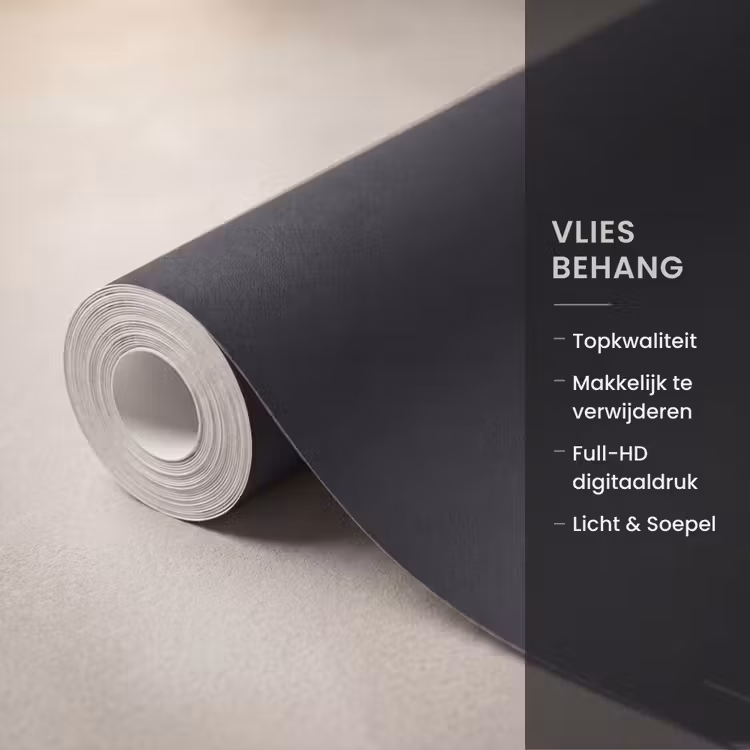 Behang - Paardenbloem - Zwart - Wit — 3