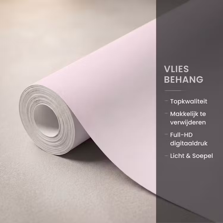 Behang - Bloem - Pioenroos - Roze — 3
