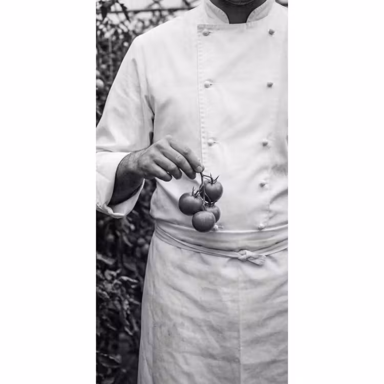 Behang - Tomaten - Chef - Zwart - Wit — 2