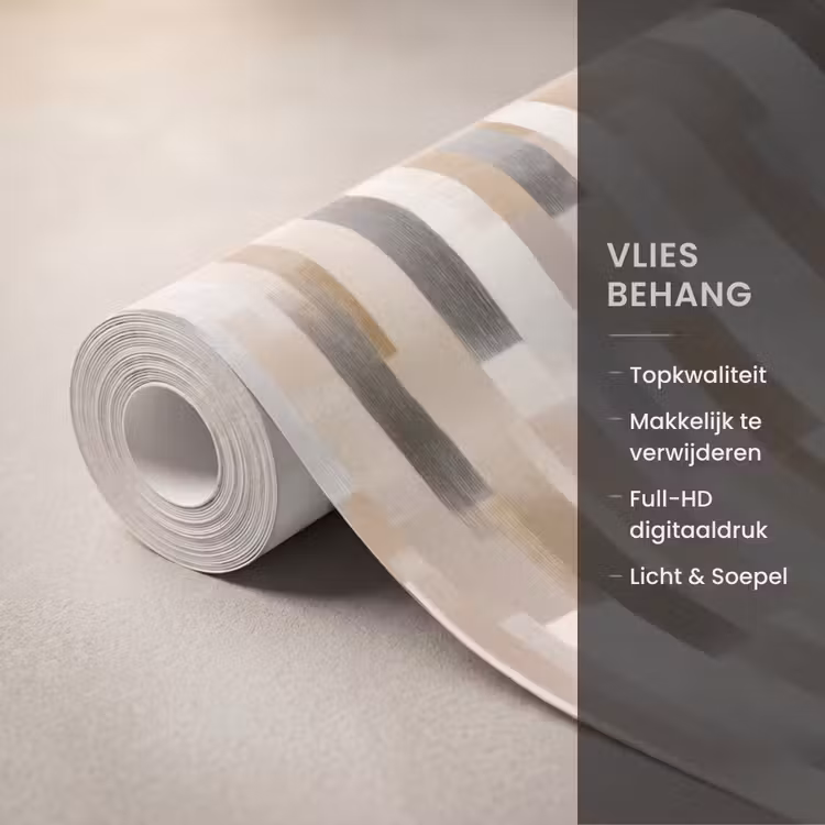 Behang - Abstract - Patroon - Kwaststreken — 3