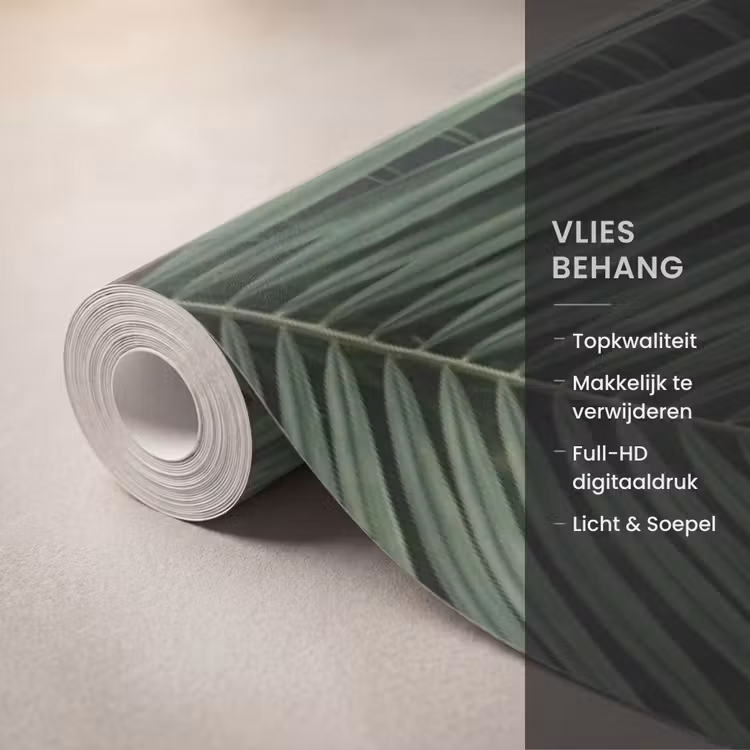 Behang - Bladeren - Groen - Tropisch - Natuur — 3