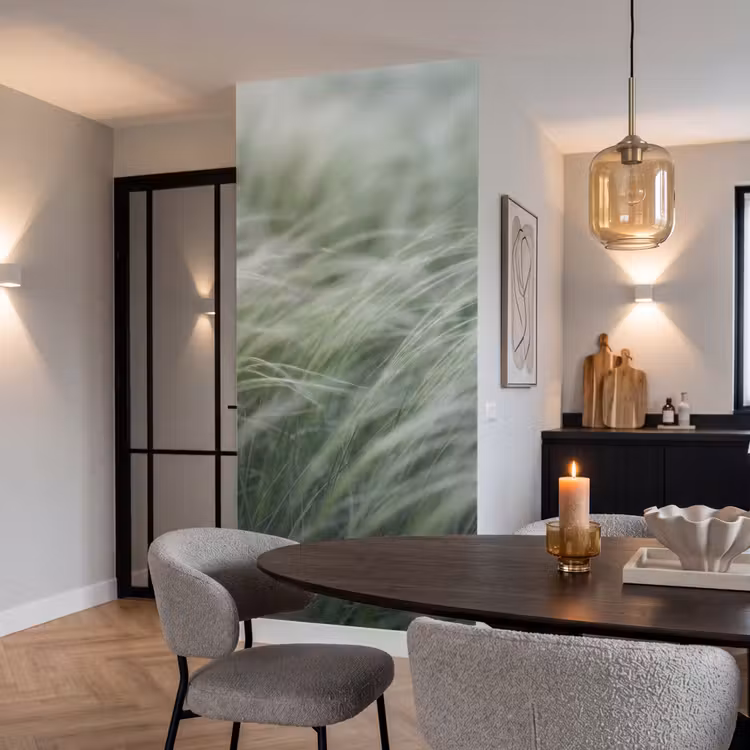 Behang - Gras - Wazig - Natuur - Groen - Zacht — 5
