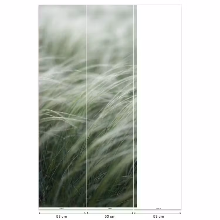 Behang - Gras - Wazig - Natuur - Groen - Zacht — 6