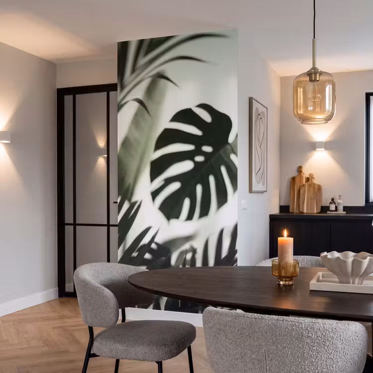 Behang - Planten - Bladeren - Natuur - Minimalistisch - Groen — 5