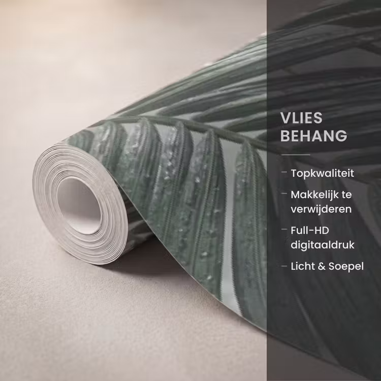 Behang - Natuur - Jungle - Mist - Tropisch - Groen — 3
