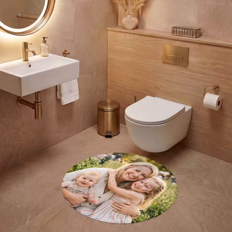 Foto op WC Mat — 3
