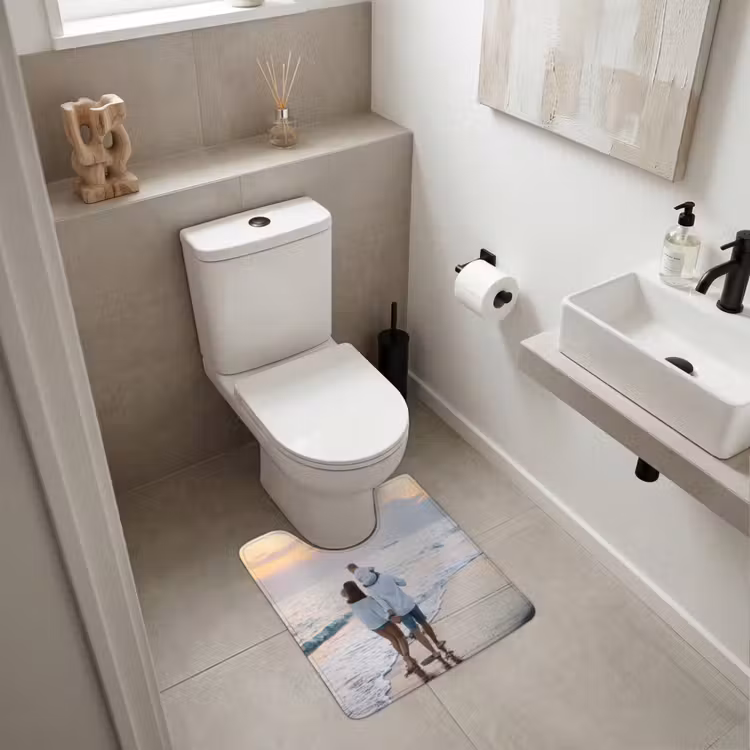 Foto op WC Mat — 4