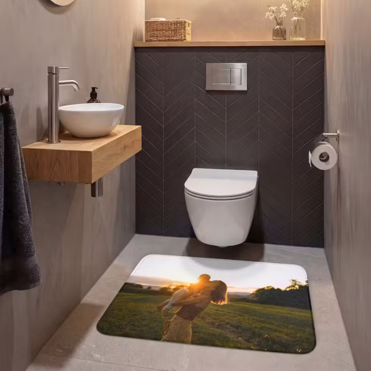 Foto op WC Mat — 5