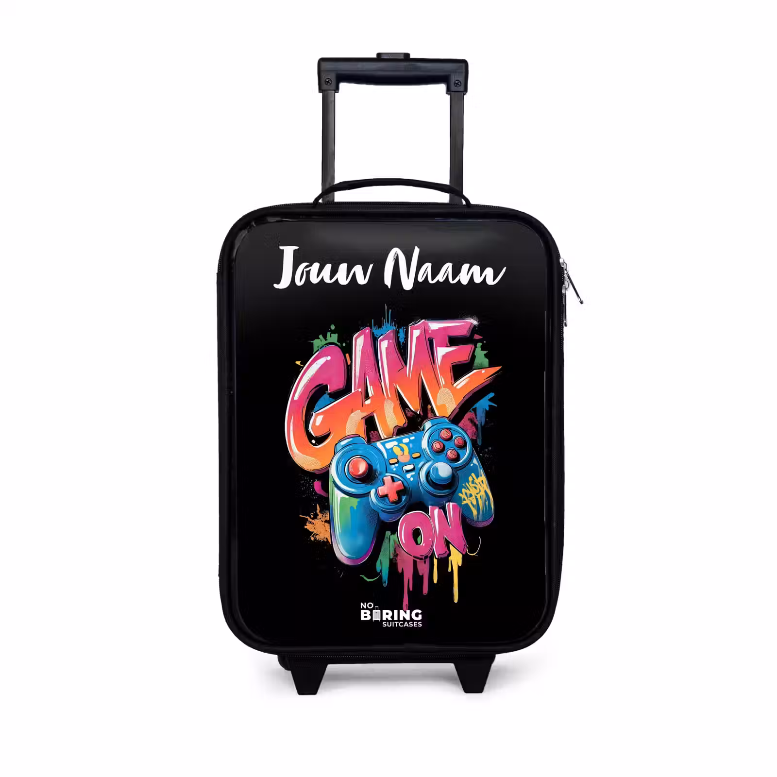 Kinderkoffer met naam - Controller - Game - Graffiti - Tekst — 1