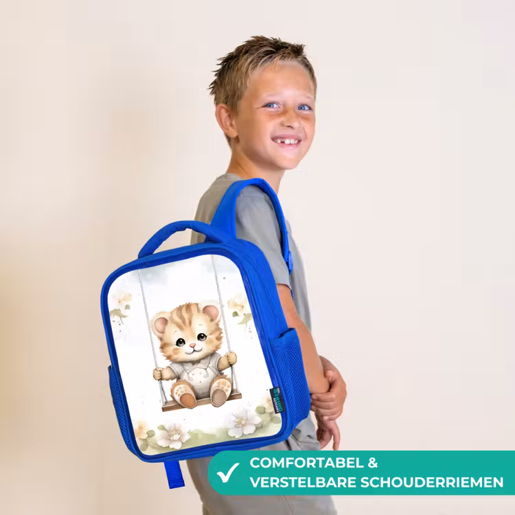 Rugzak kind - blauw - Beer - Baby - Dier - Kinderen — 4