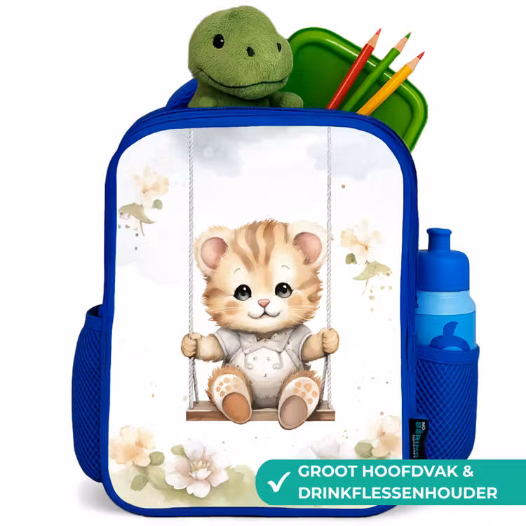 Rugzak kind - blauw - Beer - Baby - Dier - Kinderen — 6