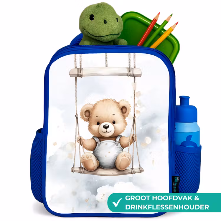 Rugzak kind - blauw - Beer - Baby - Dier - Kinderen — 6