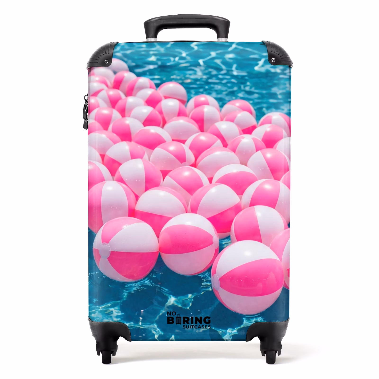 Koffer - Strandballen - Roze - Water — 1