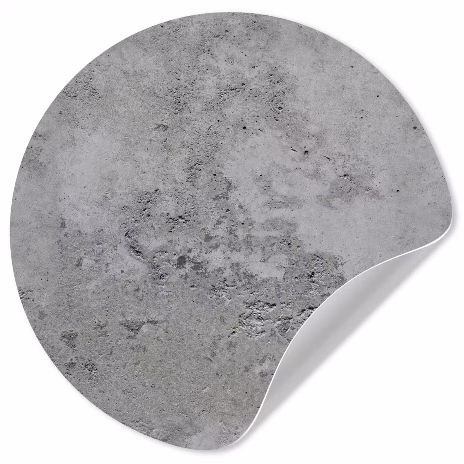 Behangcirkel - Patroon - Grijs - Oud - Beton — 1