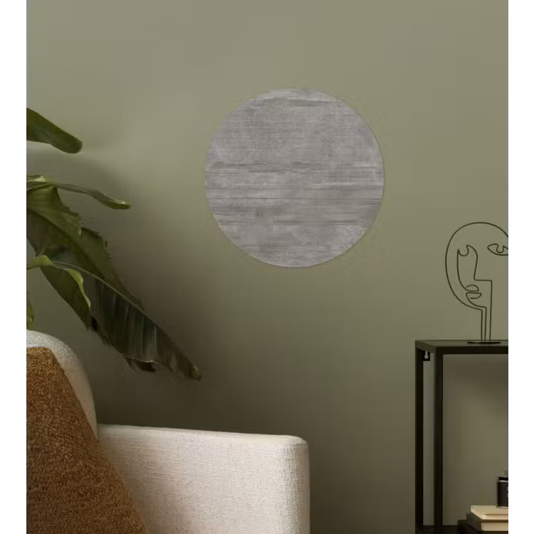 Behangcirkel - Patroon - Beton - Grijs — 3