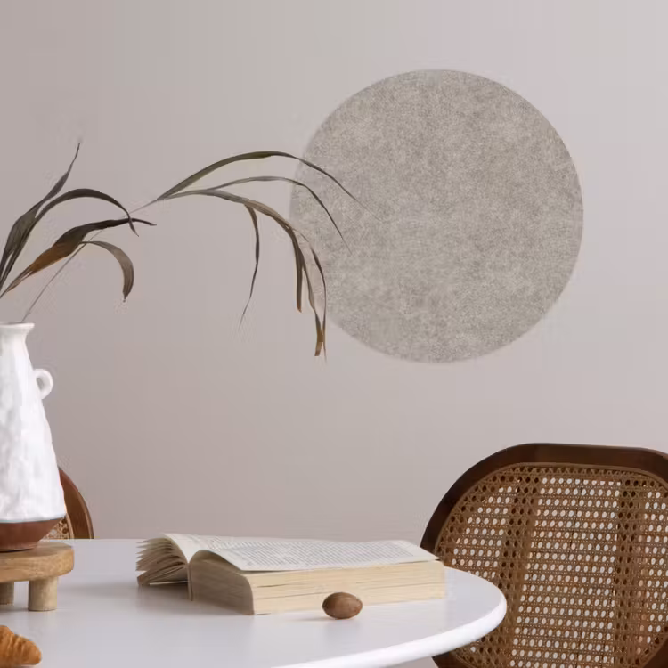 Behangcirkel - Patroon - Beton - Grijs — 4