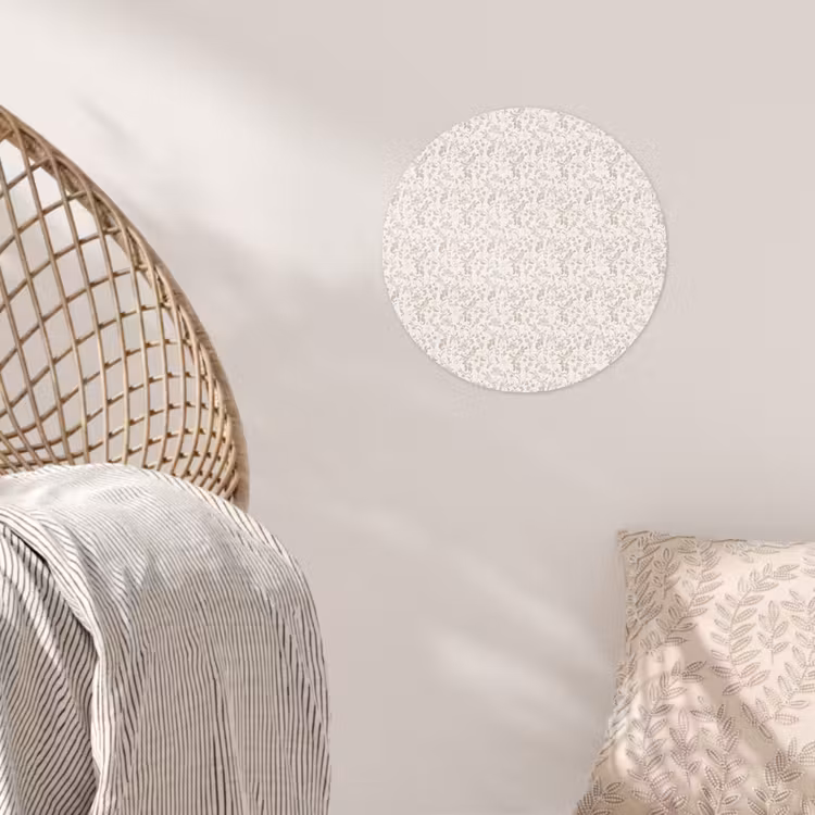 Behangcirkel - Bloemen - Patroon - Taupe — 5