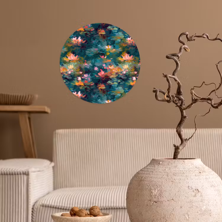 Behangcirkel - Waterlelies - Vijver - Water — 2