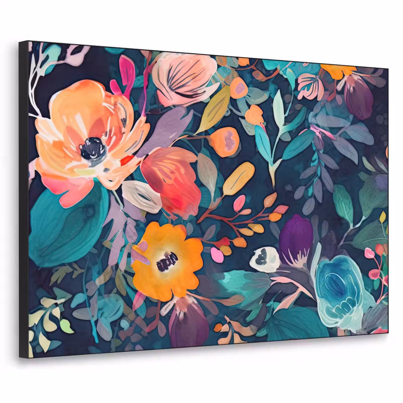 Art Frame - Kleurrijk - Bloemen - Kunst - Natuur - Hippie — 1