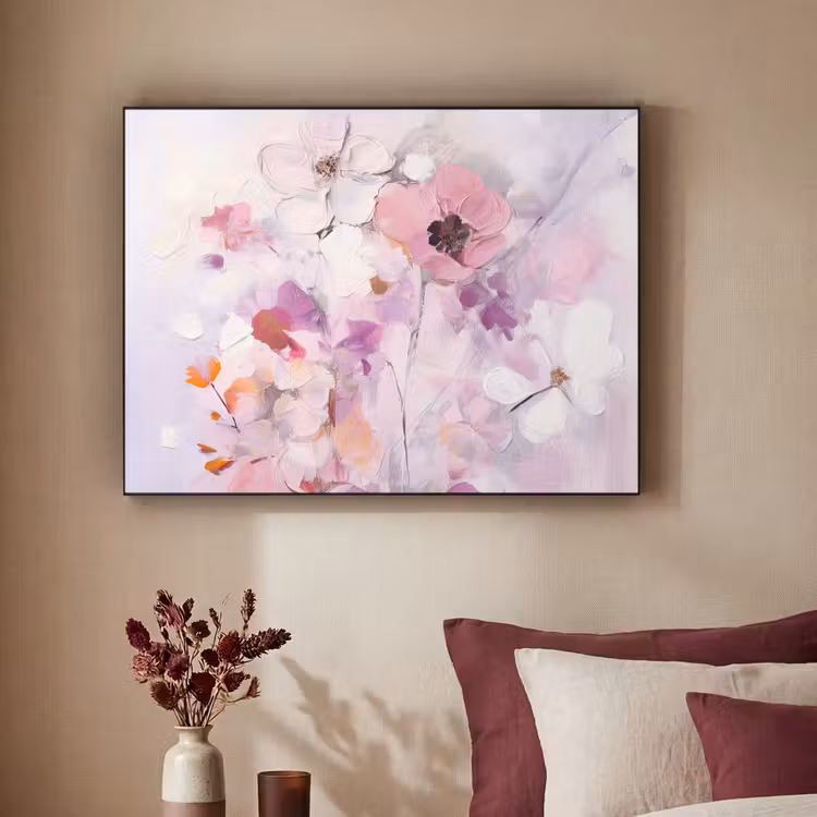 Art Frame - Bloemen - Lila - Watercolor - Kunst — 3