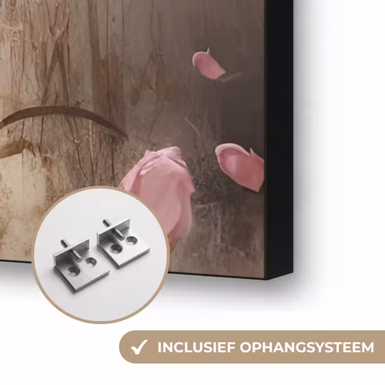 Art Frame - Bloemen - Roze - Kunst - Watercolor — 6