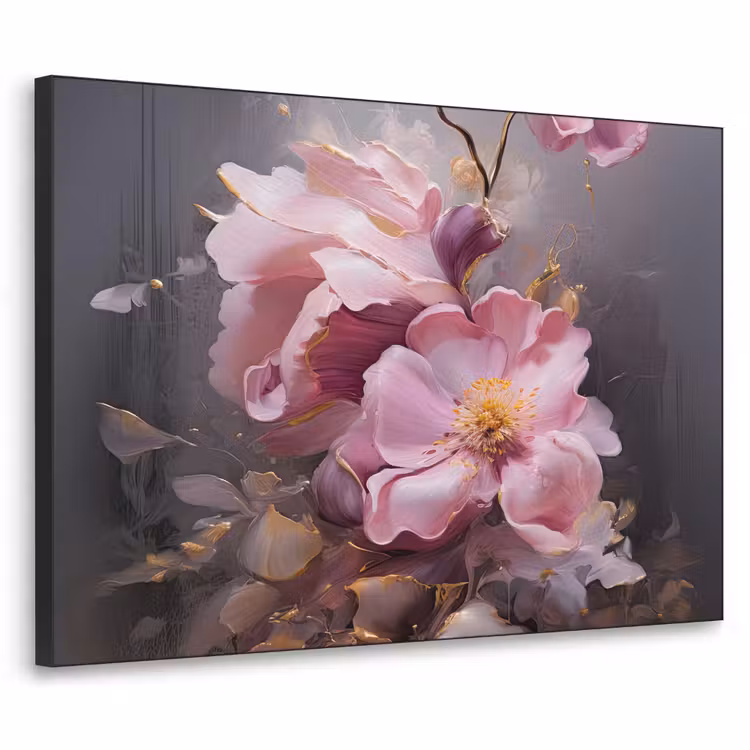 Art Frame - Bloemen - Roze - Stilleven - Kunst — 1