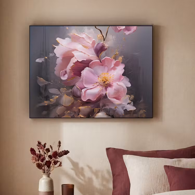 Art Frame - Bloemen - Roze - Stilleven - Kunst — 3