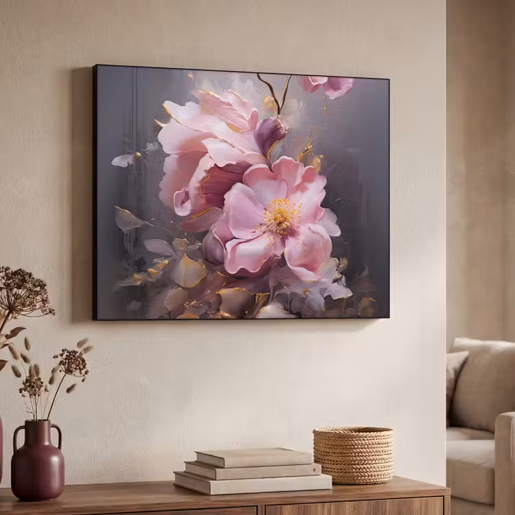 Art Frame - Bloemen - Roze - Stilleven - Kunst — 7