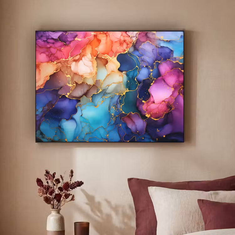 Art Frame - Marmer - Kleurrijk - Kleuren - Abstract — 3