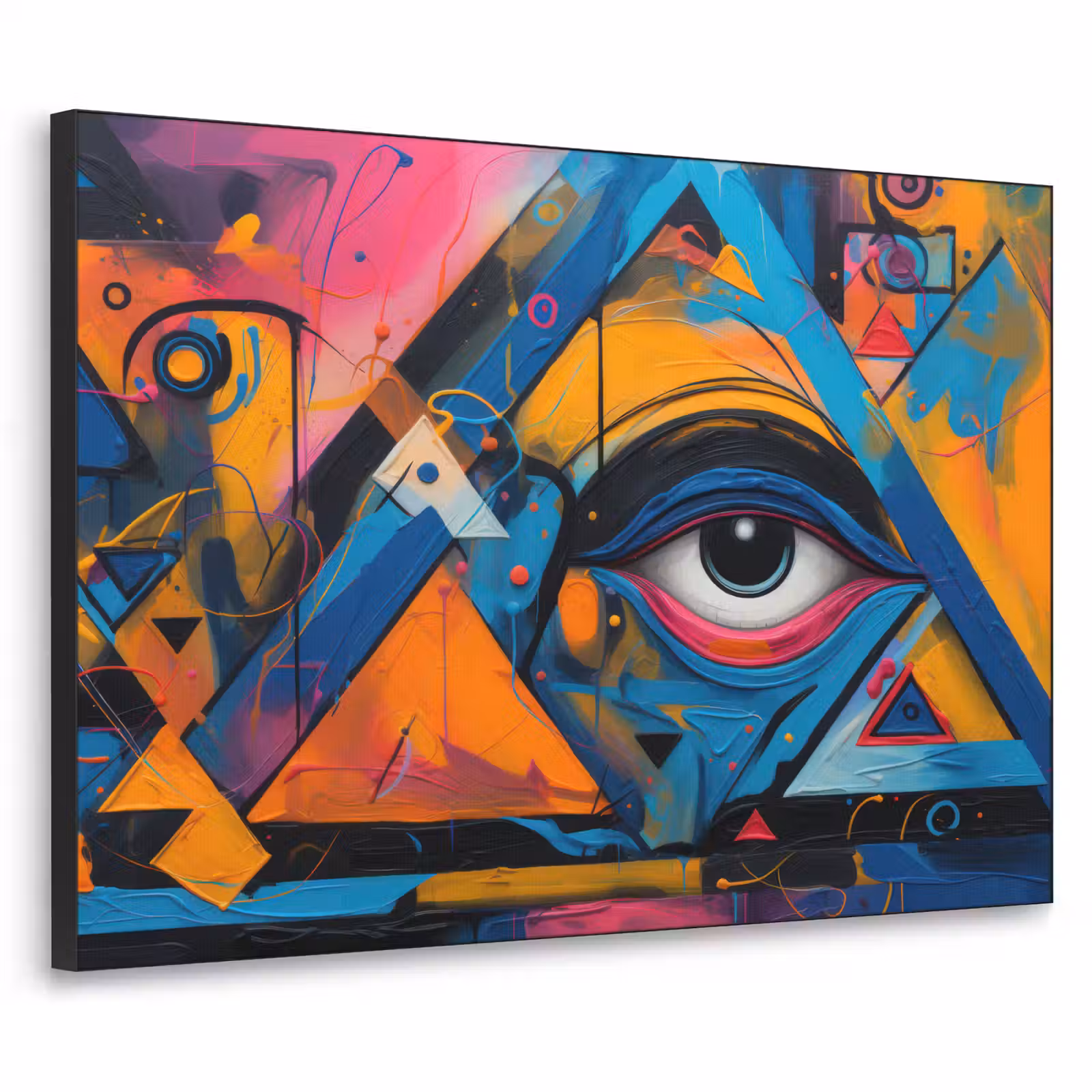 Art Frame - Graffiti - Kleuren - Oog - Kunst — 1