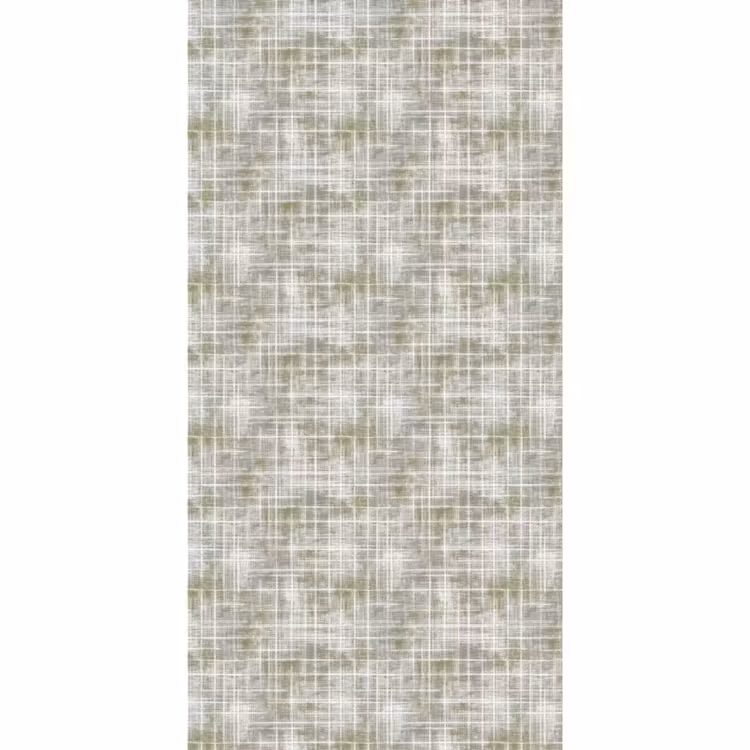Behang - Linnen - Patroon - Groen — 2