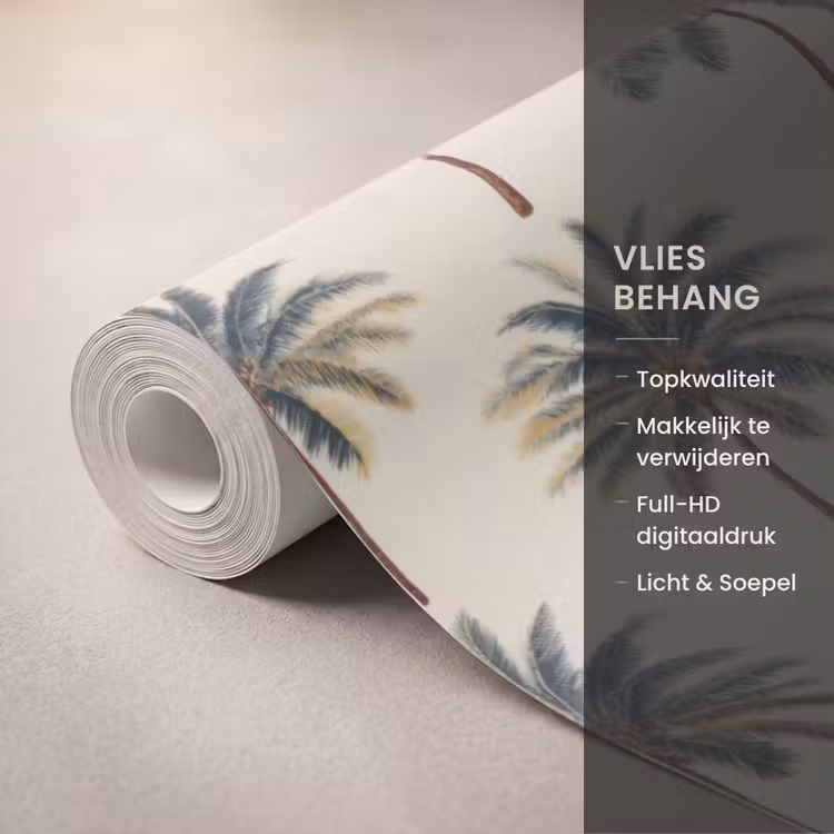 Behang - Palmbomen - Tropisch - Groen — 3