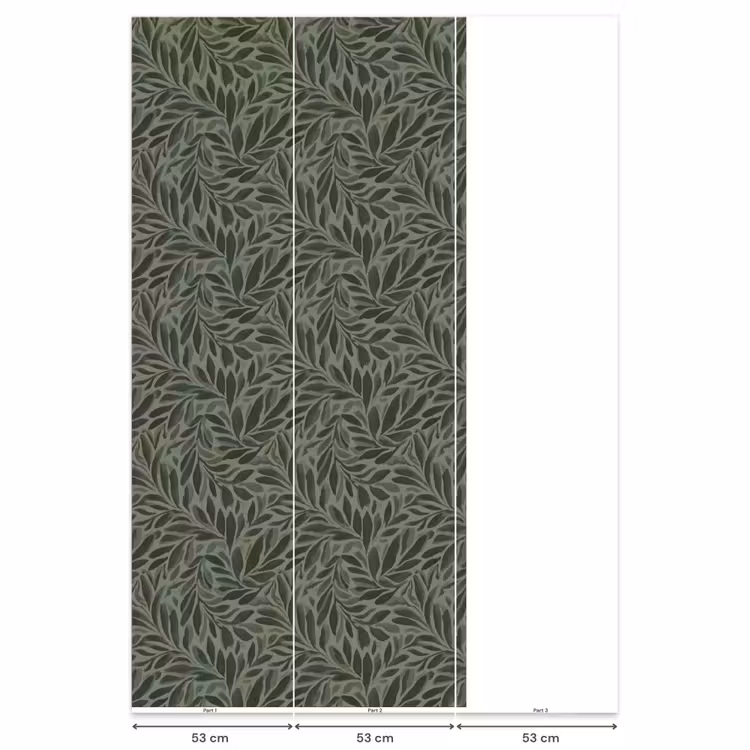 Behang - Bladeren - Organisch - Groen — 6