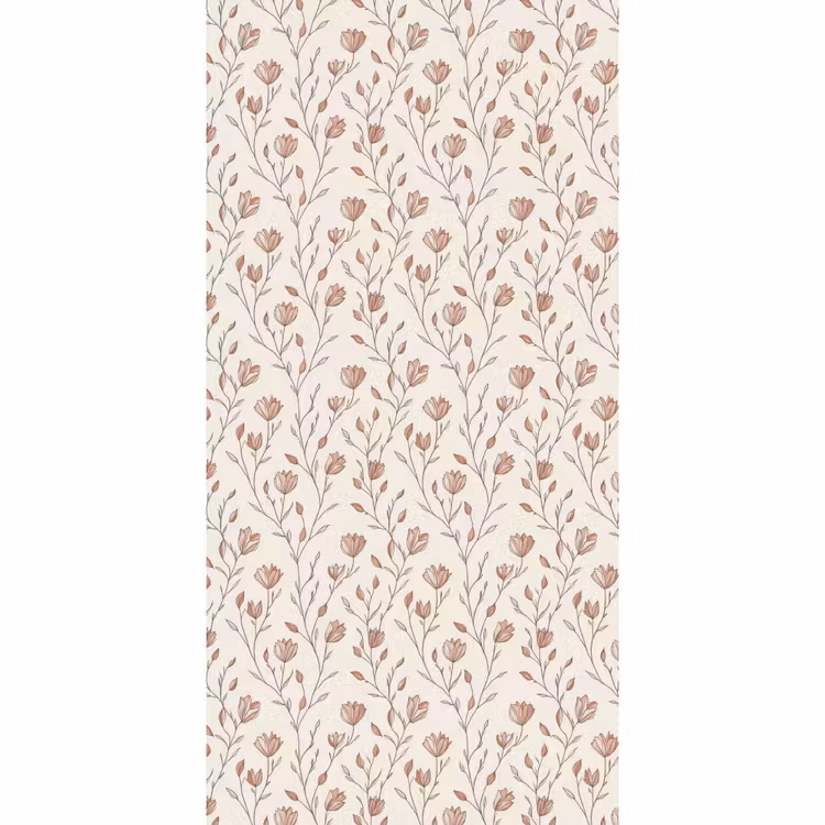 Behang - Patroon - Klassiek - Roze — 2