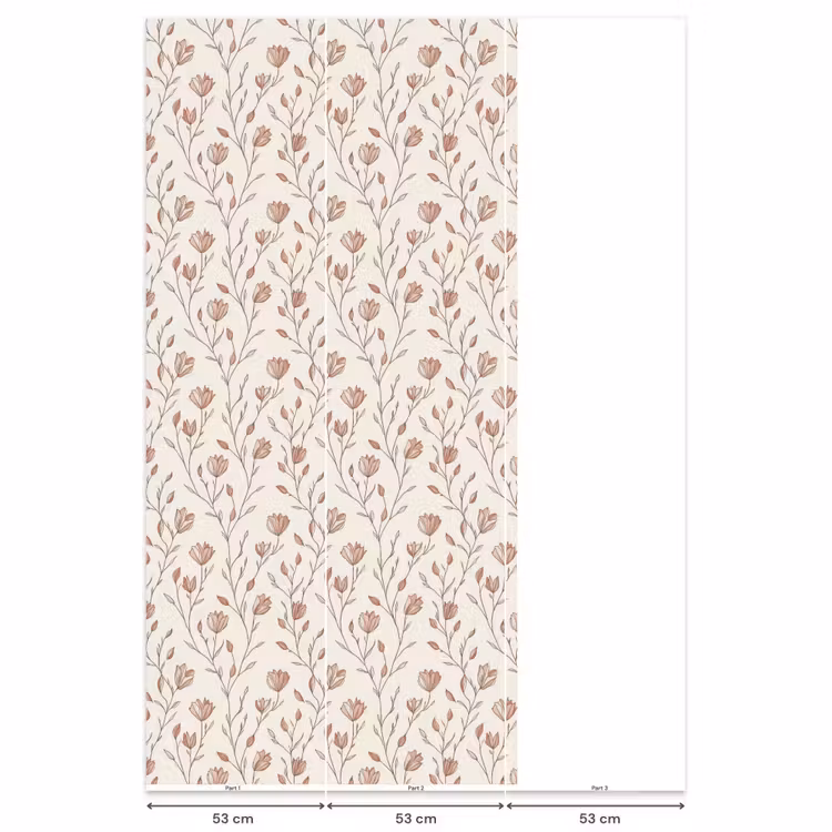 Behang - Patroon - Klassiek - Roze — 6