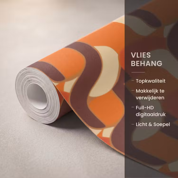 Behang - Retro - Modern - Kleurrijk β 3